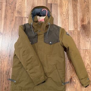 G.I.G.A Killtec Men's Brown Hooded Jacket
